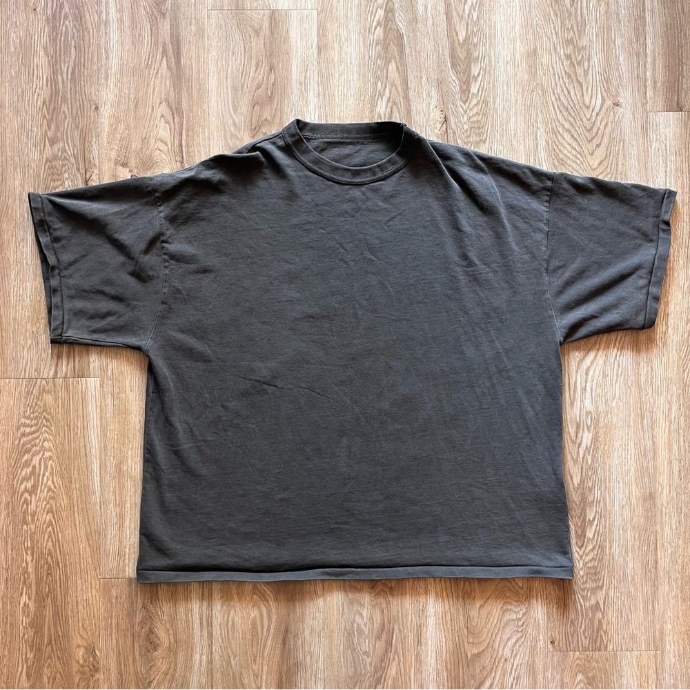 Yeezy Season 5 Sample Oversized Grey Shirt Size Large